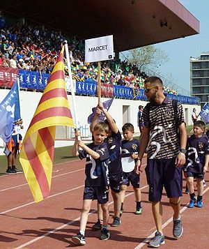 La Selección Marcet de 2009 desfila en Castellón.