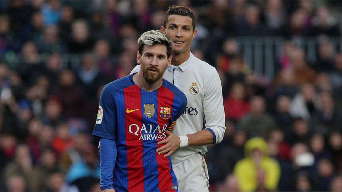 Lionel Messi y Cristiano Ronaldo durante un Barcelona-Real Madrid.