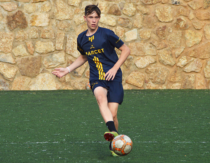 Danil Ankudinov se entrena en la Academia de Alto Rendimiento Marcet.